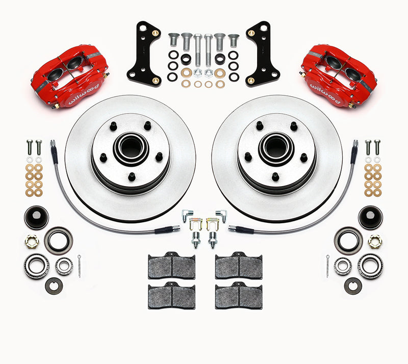 HUB/ROTOR RED W/LINES
