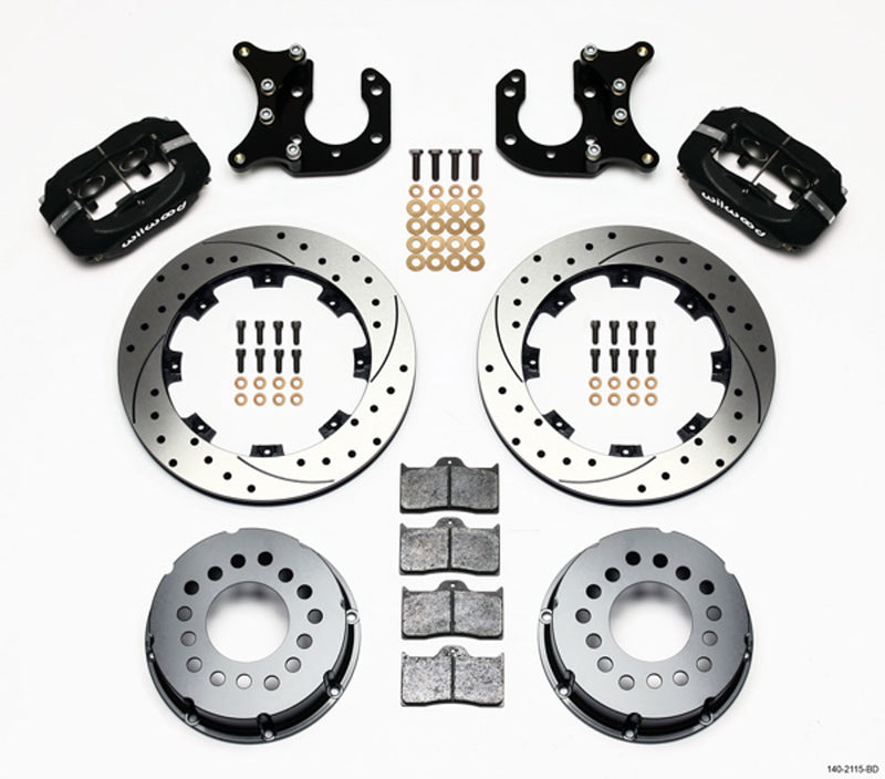 FDL P/S REAR KIT DRILLED ROTO