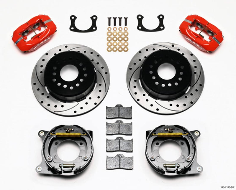 FDL P/S P-B KIT DRILLED-RED N
