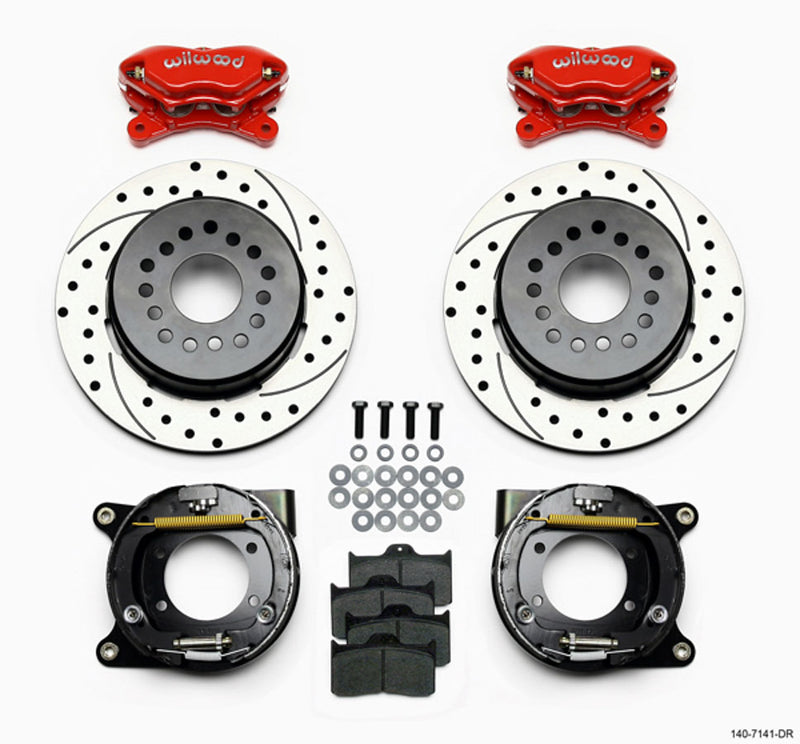 FDL P/S P-B KIT DRILLED-RED C