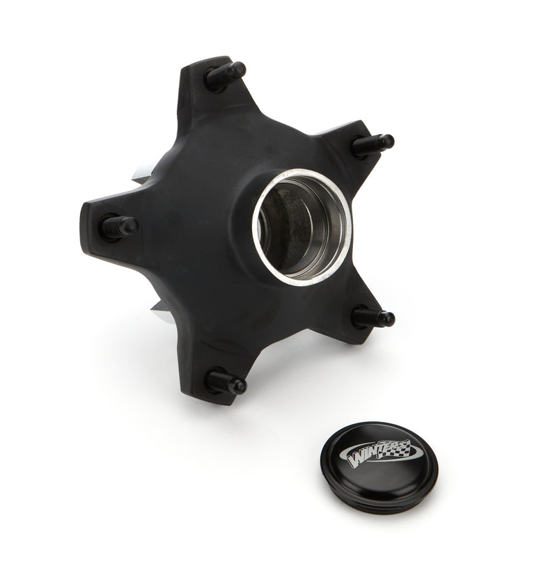 Hub Front Wide 5 Black Cap