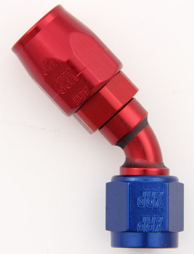 #8 45 Deg Dbl Swivel Hose End - 204508