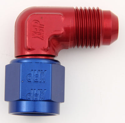 #16 90 Deg Fem Swivel to Male Flr Forged Fitting - 900516