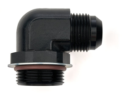 12an Male Flare 90-Deg to 16an ORB Low Profile - 989015