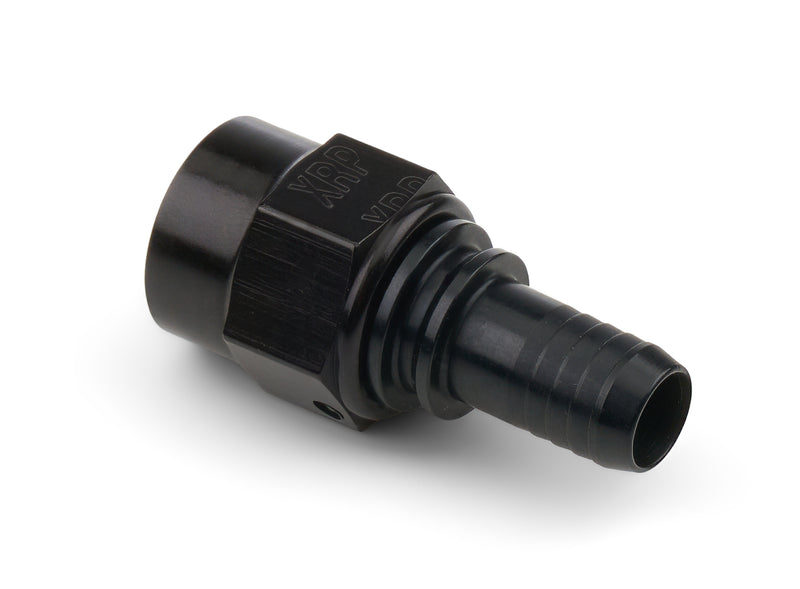 6an Str Race Crimp Hose End Black - RC220006TDBB