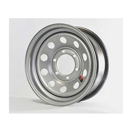 15X6 Mod 6H-5.5 Silver - 20539