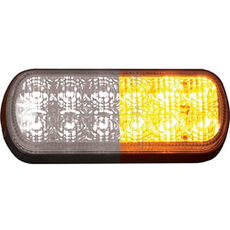 Light Strobe 5IN 1/2 Amber 1/2 Cle - 8891602