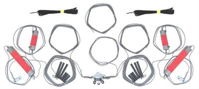 Alpha Delta Parallel Dipole Antennas