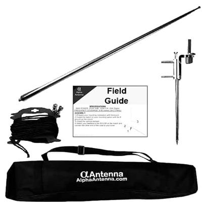 Alpha Antenna Verti-Tenna Portable HF/VHF/UHF Vertical Antennas