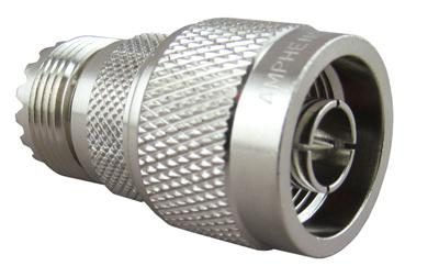 Amphenol RF N-Type Male/UHF Female Coaxial Adapters
