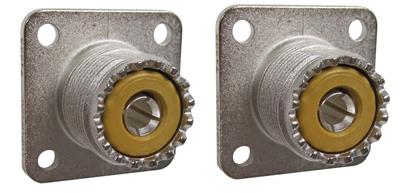 Amphenol RF 83-1R UHF Chassis-Mount Coaxial Connectors