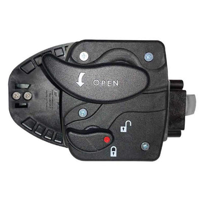 Travel Trailer Squeeze Latch-black - 013521