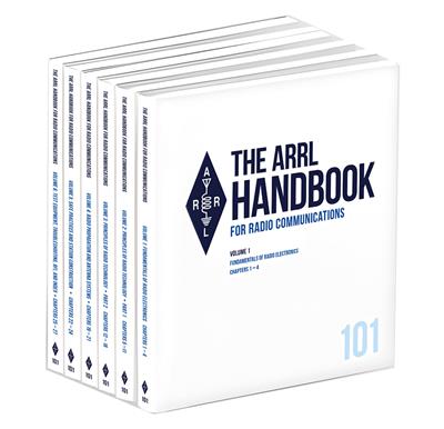 The 2024 ARRL Handbook 101 – 6 Volume Set