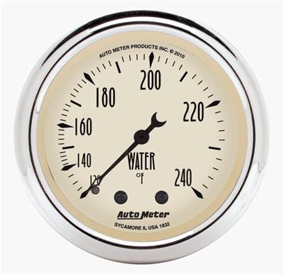 TD GAUGE WATER TEMP 2 1/16