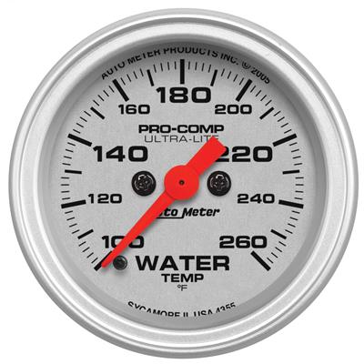 TD GAUG WATER TEMP 2 1/16