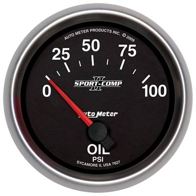 TD GAUG OIL PRESSURE 2 5/8