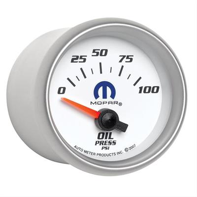 TD GAUG OIL PRESSURE 2 1/16