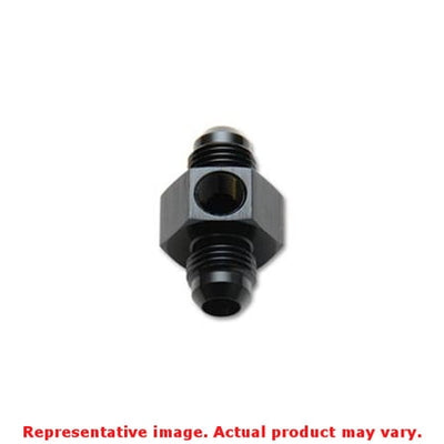 Male AN Flare Union Adapter with 1/8" NPT Port; Size: -4AN - VIB16474