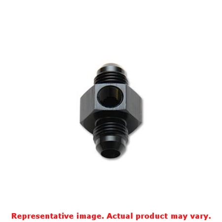Male AN Flare Union Adapter with 1/8" NPT Port; Size: -4AN - VIB16474