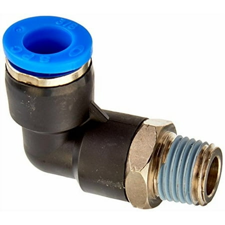Male Elbow Fitting, for 3/8" O.D. Tubing (1/4" NPT Thread) - VIB2668