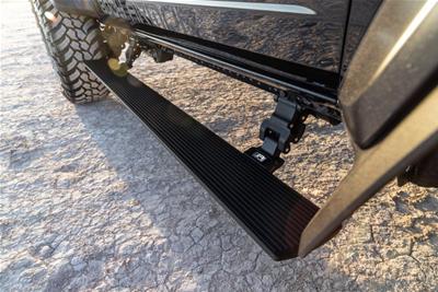 RUNNING BOARD POWER ALUM BLACK