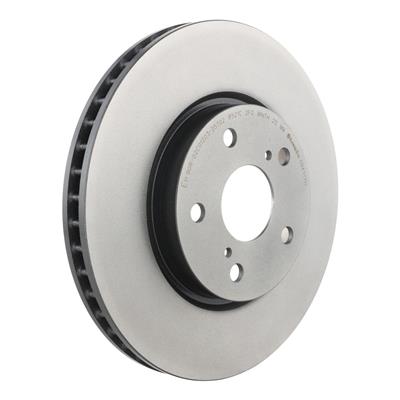 Brembo Brake Rotor, Brembo, Vented, Solid Surface, 11.65 in. Diameter, Iron, UV-Coated, Lexus, Each - 09A71711