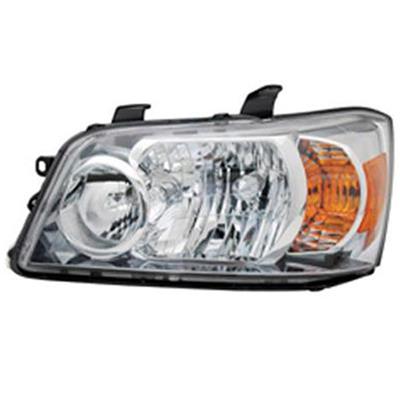 DRIVER SIDE HEADLIGHT LENS AND