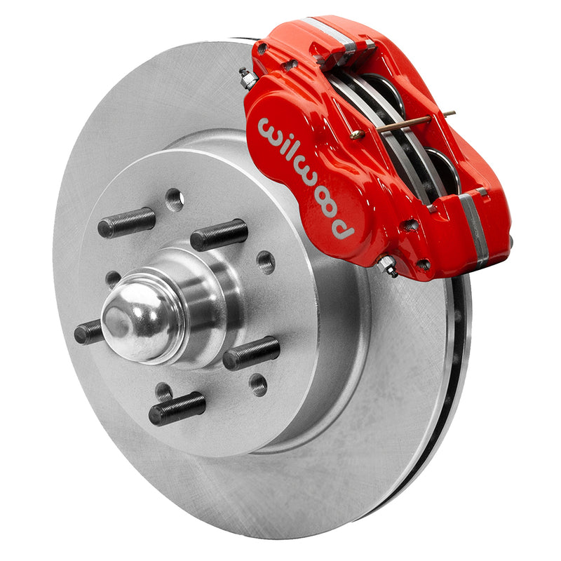 FDLI Front Kit,11.50" 1 PC Rotor&Hub, Red - 14014663R