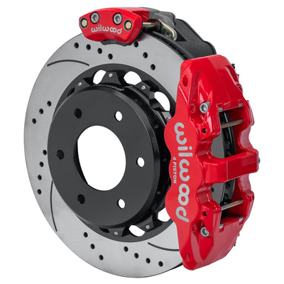 AERO4 Rear EPB Kit,14.00", Red - 14018163R