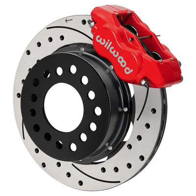 FDLI Front Hat Kit,11.38",Drilled-Red - 14018364DR