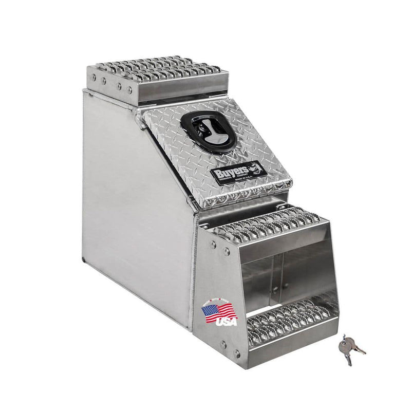 Toolbox 24HX28DX18W Aluminum Stepbox with/ - 1705181