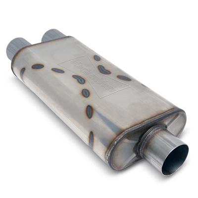 MUFFLER SS 3IN CTR/DUAL 2.5IN