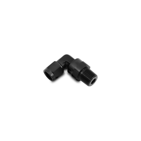 -10AN Female to 1/2"NPT Male Swivel 90 Degree Adapter Fitting - VIB11390