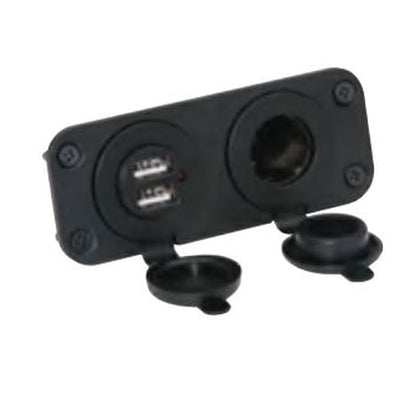 Adaptor Dual Port 12VDC - 142626
