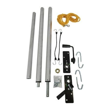 Tarp Roller Kit Dump Black - DTR6515