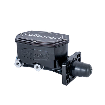 Tandem Compact Master Cylinder - 1 1/8" Bore,Black-Mopar 4-Bolt - 26016793BK