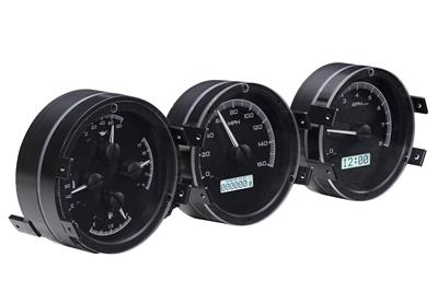 VHX GAUGES BLACK ALLOY/WHITE