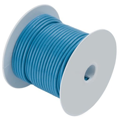 100' #16 Lt Blue Tinned Copper - 101910