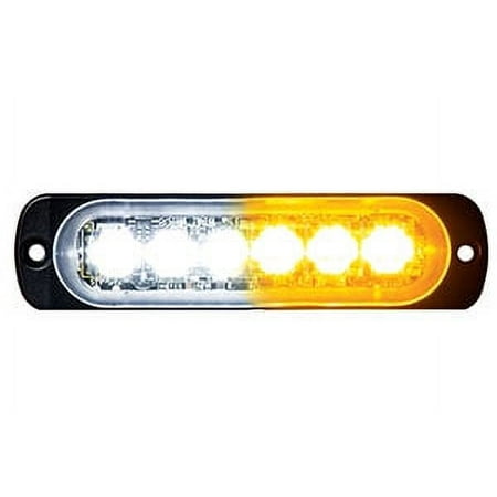Light Strobe 4-3/8IN 6-LED Amber/Cl - 8891902