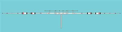 Diex Antennas Multi-Band Trap Shortened Rigid Rotatable Dipoles