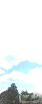 DX Engineering 80 Meter Full Size Quarter Wave Vertical Antennas