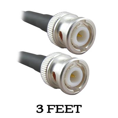 DX Engineering RG-8X BNC Low-Loss 50-ohm Coax Cable Assemblies