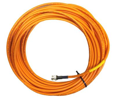 DX Engineering RG-8X High Visibility Orange 50-ohm Coaxial Cable Assemblies