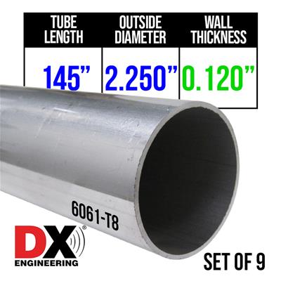 DX Engineering High-Strength Aluminum Tubing Bundles