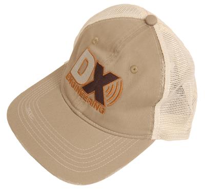 DX Engineering Distressed Khaki/Stone Hats