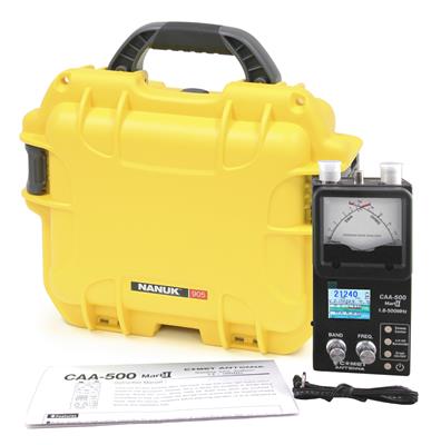 DX Engineering Comet CAA-500MARKII Antenna Analyzer/NANUK Case Combos