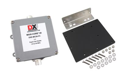 DX Engineering Maxi-Core® 20 Feedline Choke and Mount Kits