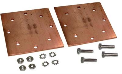 DX Engineering Copper Strap Bonding Clamps