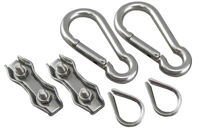 DX Engineering Rope Hardware Kits