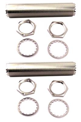 DX Engineering 3-inch UHF Nickel Double Female Bulkhead Connectors